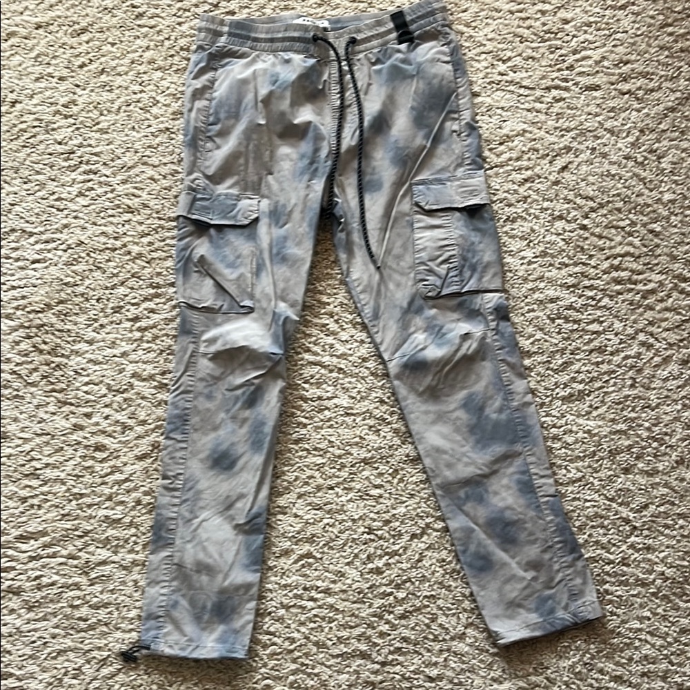 Men's Blue Cargo Pants
